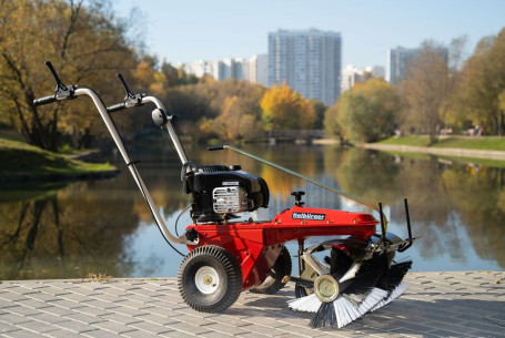 Подметально-уборочная машина TIELBUERGER TK17 (двигатель Briggs&amp;Stratton 575 EX ) в Санкт-Петербурге