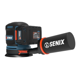 Эксцентриковая шлифмашина аккумуляторная SENIX PSX2-M1-EU с акк и ЗУ