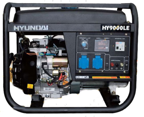 Электростанция Hyundai HY9000LER, с дистанционным управлением в Санкт-Петербурге