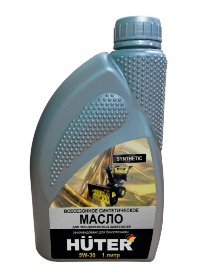 Масло моторное 5W-30 синтетическое для четырёхтактных двигателей, для техники Huter, 1л. в Санкт-Петербурге