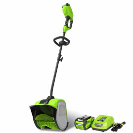 Снегоуборщик аккумуляторный Greenworks 40V, 30 см, бесщёточный без АКБ и ЗУ