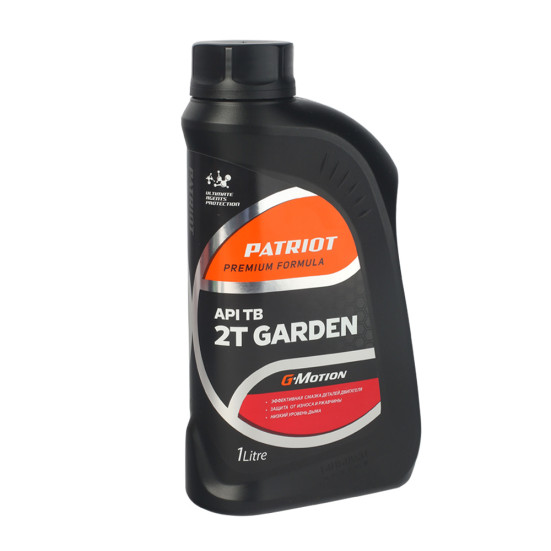 Масло минеральное PATRIOT G-Motion 2Т GARDEN 1л в Санкт-Петербурге