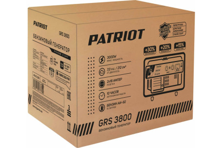 Генератор бензиновый PATRIOT GRS 3800 в Санкт-Петербурге