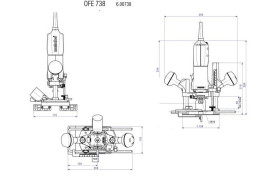 Фрезер Metabo OFE 738 600738000