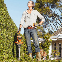 Мотоножницы аккумуляторные STIHL HSA 56 с AK 10 и AL 101