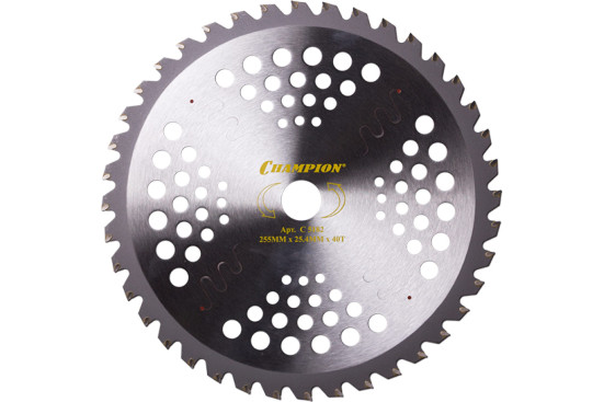 Нож с зубцами из твердого сплава Champion Ninja 40/255/25,4 (SRM-330ES/SRM-350ES,4605) в Санкт-Петербурге