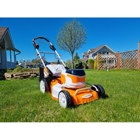 Газонокосилка аккумуляторная VILLARTEC MA 4046T SET: AM408+AC402
