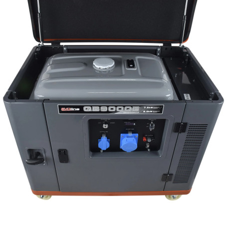 Бензогенератор в шумозащитном кожухе EVOline QB 9000 E в Санкт-Петербурге