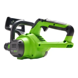 Цепная пила аккумуляторная Greenworks G24CS25, 24V, 25см, c 1хАКБ 8Ач и ЗУ