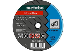 Отрезной круг Metabo 125х2,5х22,23мм Novoflex A 30 прямой  617022000