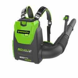 Ранцевая воздуходувка аккумуляторная Greenworks 80V (GD80BPB) бесщёточная в Санкт-Петербурге
