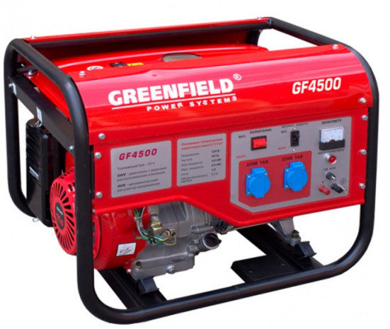 Электростанция Green Field GF4500 в Санкт-Петербурге