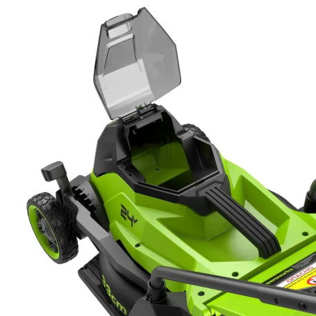 Газонокосилка аккумуляторная Greenworks GD24LM331,  24V, 33 см, бесщеточная, без АКБ и ЗУ в Санкт-Петербурге