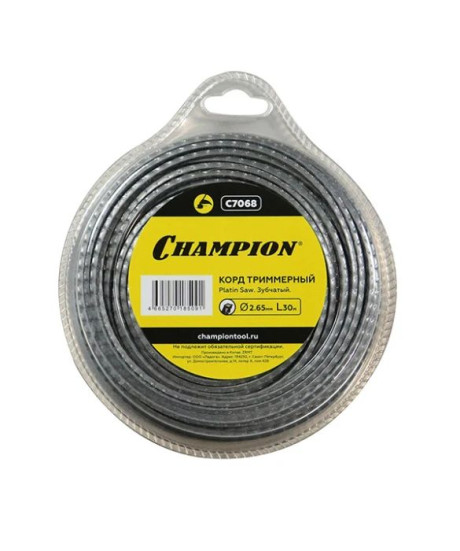 Корд трим.CHAMPION Platin Saw 2.65мм*30м (зубчатый) в Санкт-Петербурге