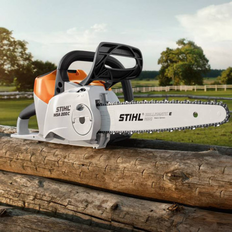 Аккумуляторная мотопила STIHL MSA 200 C-BQ 14" с AP 300 и AL 300 в Санкт-Петербурге
