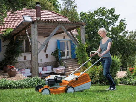 Газонокосилка STIHL RM 248 бензиновая в Санкт-Петербурге