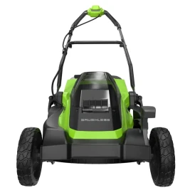 Газонокосилка аккумуляторная Greenworks GD24X2LM361, 2х24V, 36 см, бесщеточная, c 2хАКБ 4Ач и ЗУ