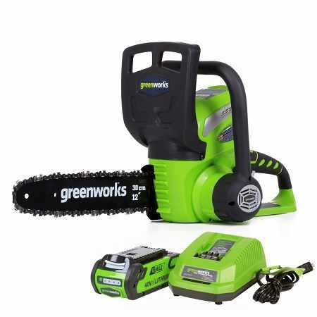Аккумуляторная Цепная пила Greenworks G-MAX 40V (30 см) (комплект) G40CS30K2 в Санкт-Петербурге
