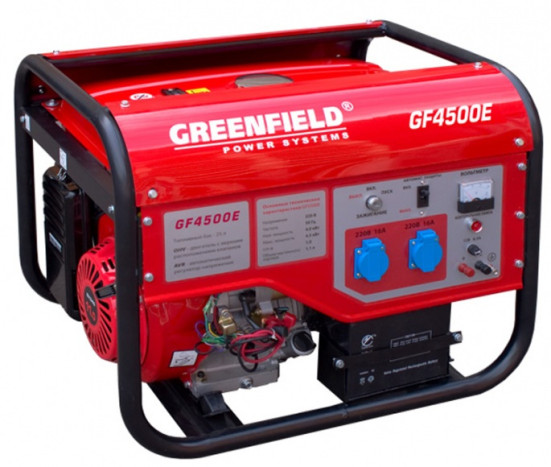 Электростанция Green Field GF4500E в Санкт-Петербурге