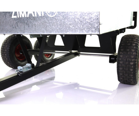 Прицеп ZimAni Stainless steel 500 4WD для садового трактора в Санкт-Петербурге