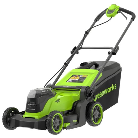 Газонокосилка аккумуляторная Greenworks GD24X2LM411 ,  2х24V, 41 см, бесщеточная, без АКБ и ЗУ в Санкт-Петербурге