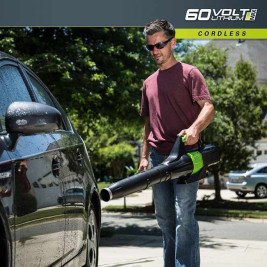 Воздуходув аккумуляторный Greenworks GD60AB, 60V, бесщеточный, без АКБ и ЗУ