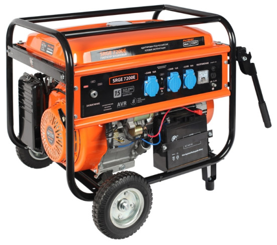Бензогенератор Patriot SRGE 7200E в Санкт-Петербурге