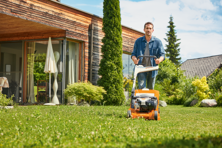 Газонокосилка STIHL RM 448 TC бензиновая самоходная в Санкт-Петербурге