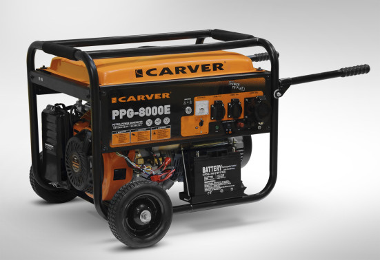 Бензогенератор Carver PPG-8000E в Санкт-Петербурге