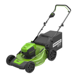 Газонокосилка аккумуляторная Greenworks GD60LM51HP, 60V, 51 см, бесщеточная, без АКБ и ЗУ