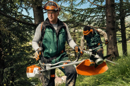 Мотокоса-кусторез STIHL FS 560 C-EM диск пильный 225 мм