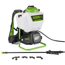 Садовый опрыскиватель аккумуляторный Greenworks Арт.5300107, 60V без АКБ и ЗУ