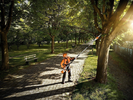 Аккумуляторный высоторез STIHL HTA 85 с AP 300 и AL 300 в Санкт-Петербурге