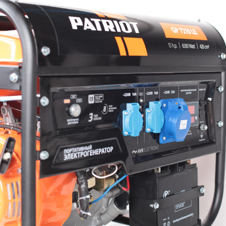 Генератор бензиновый PATRIOT GP 7210LE в Санкт-Петербурге